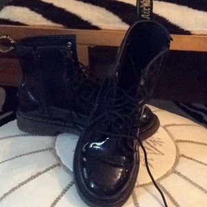 Black Patent Leather Dr. Martens